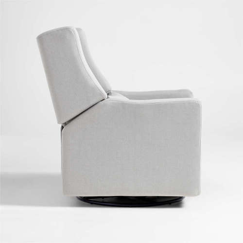 Babyletto Kiwi Grey Electronic Swivel Glider Power Recliner Nursery Chair