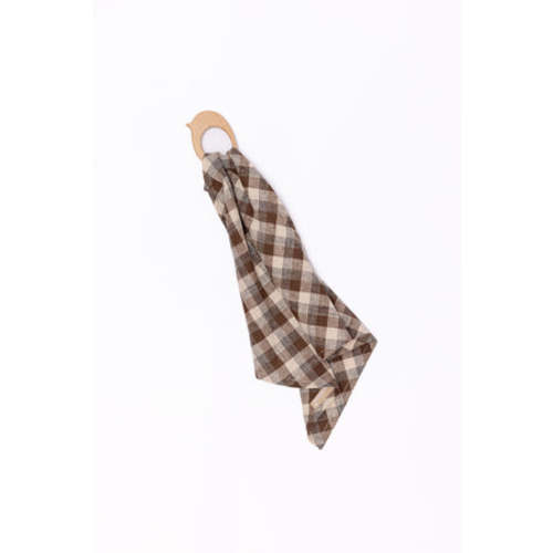 Murphy - Linen + Maple Ring Teether – WildBird