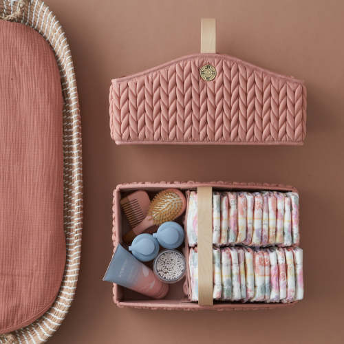 HAPP Brand Dusty Rose Diaper Bags and Accessories