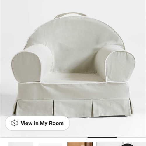 Whittle Beach Glass Green Small Kids Lounge Nod Chair by Jake Arnold