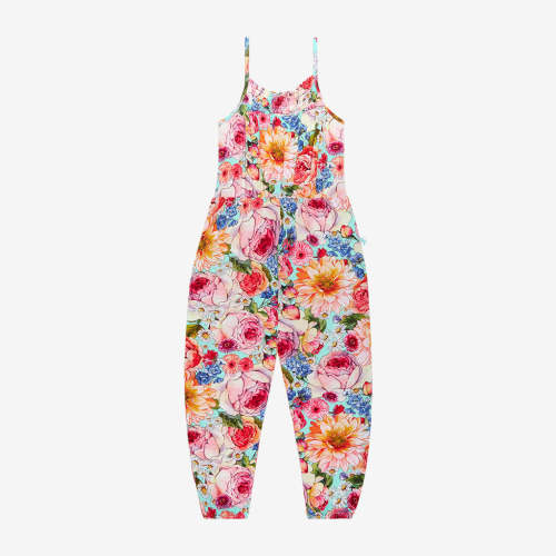Shirley Sleeveless Smocked Jumpsuit