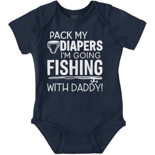 Future Outdoor Buddy Fishing Hunting Baby Romper Boys or Girls