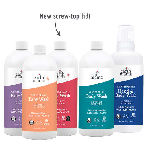 Castile Soap Refill, 34 fl. oz. (1 liter) | Foaming Wash