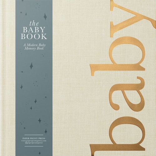 The Baby Memory Book: Beautiful Modern Baby Book and Scrapbook for Baby's First Years to Track Special Moments, Milestones and Growth from Pregnancy to First 5 Years