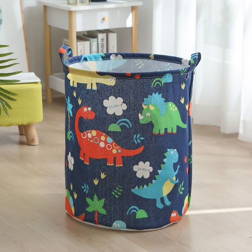 Giyblacko Home Textile StorageLaundry Hamper With Handles Collapsible Canvas Laundry Basket Storage Basket Home Organizer For Nursery Clothes Toys Baby Hamper