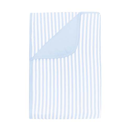 Toddler Blanket in Small Mist Stripe 1.0