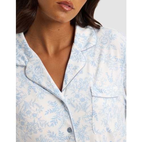 Women's Bamboo Stretch-Knit Long Sleeve Pajama Set | Cozy Earth