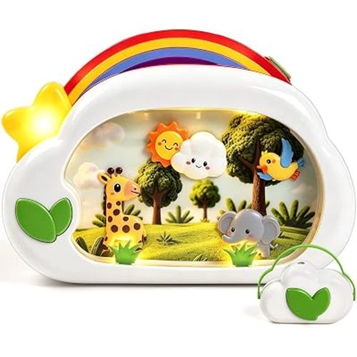 Marstone Visual Baby Sound Machine Dual Audio White Noise Sleep Lullabies