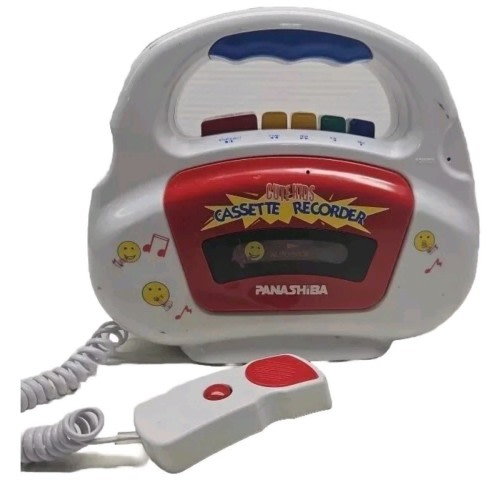 Rare Cassette Recorder Panashiba SX-480 Sing Along Toy Kids Collectible