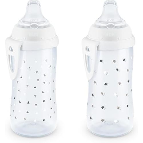 NUK Active Sippy Cup, 10 oz, 2 Pack, 12+ Months, Timeless Collection, Amazon Exclusive