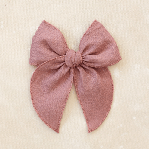 Fleur Bow Clip // Iris