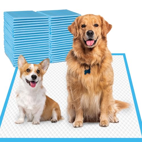 DEEP DEAR Dog Pads Extra Large 30"x36", 30-Count XXL Puppy Pads, Super Absorbent Pee Pads for Dogs, Disposable Bed Pads for Doggies, Puppies, Thicker X-Large Incontinence Pads for Dogs, Cats, Rabbits