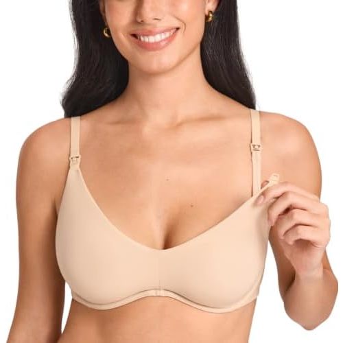 MOMANDA Underwired Nursing Bras for Breastfeeding