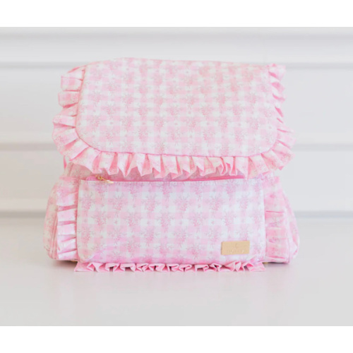 HOLLIS Ruffled Nylon Diaper Bag – Hollis