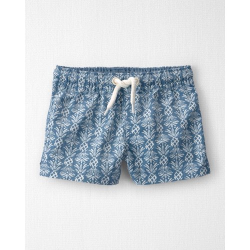 Baby Boy Recycled Swim Trunks in Bloom Lagoon - Little Planet | Carter's