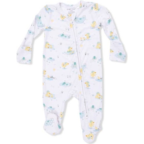 Frog & Duck Pond Footie, 3-6M