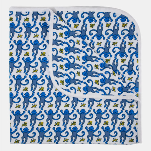 Infant Monkey Receiving Blanket