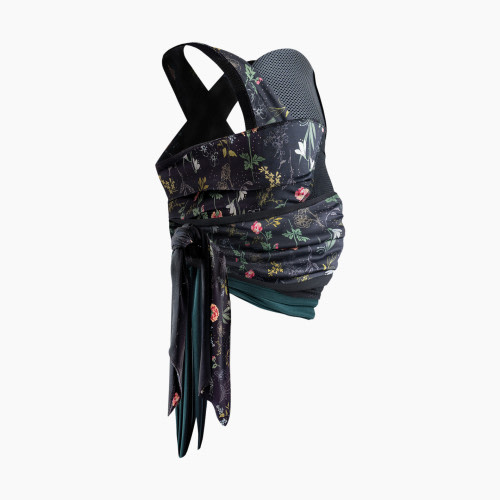Boppy ComfyHug Hybrid Newborn Carrier - Black Botanical