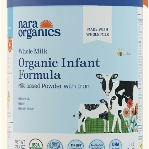 Organic Whole Milk Infant Formula – Starter bundle – Nara Organics