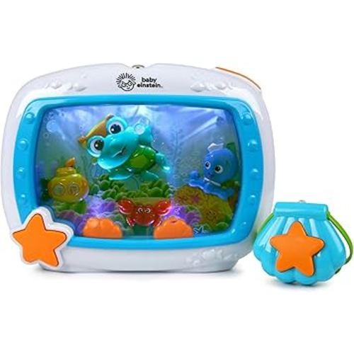 Baby Einstein Sea Dreams Soother Musical Crib Toy and Sound Machine, Newborn and up