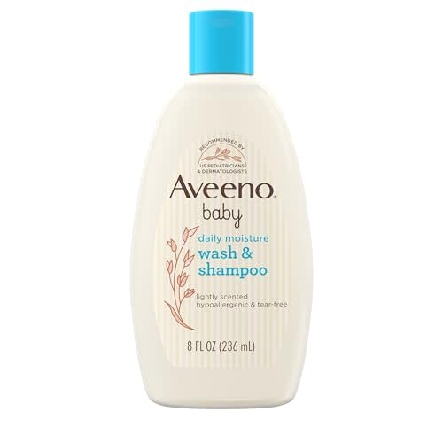 Aveeno Baby Wash & Shampoo for Hair & Body, Tear-Free, Fresh, 8 Oz