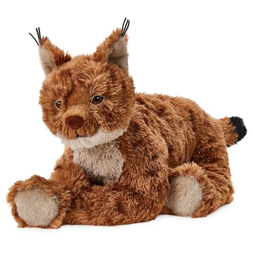 SKOGSDUVA Soft toy - lynx/orange brown 24 ¾ "