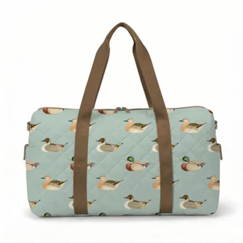 Vintage Duck Quilted Duffle Bag