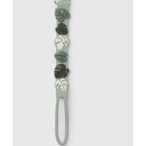 Pacifier Clip - Beadless - Monstera