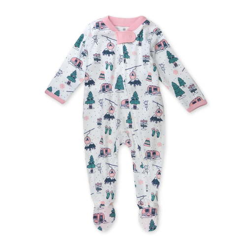 Honest Baby Clothing Gender Neutral Organic Cotton Holiday Sleep N Play, Sizes Newborn-9 Months