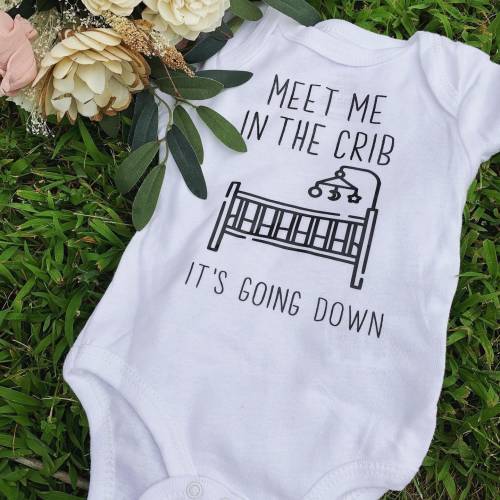 Hip Hop Onesie / Rap Onesie / Baby Onesie / Baby Shirt  / Rocker Baby Onesie / Baby Shower Gift / Baby Shirt / Young Joc Onesie