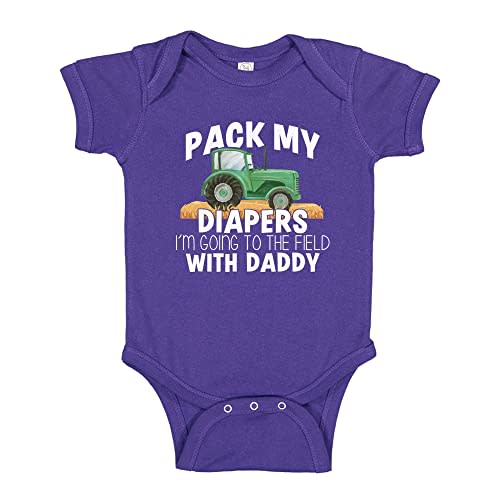 Farmer Baby One Piece Or Toddler T-Shirt I'm Going to The Field with Daddy Farming Clothes