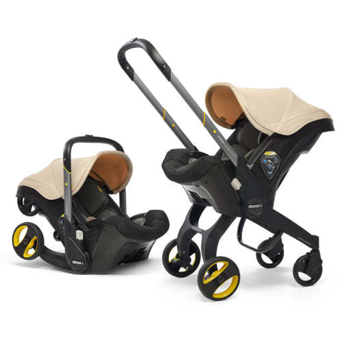 Doona Infant Car Seat and Stroller | The Baby Cubby; Sahara Sand