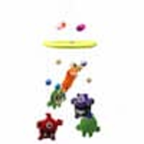 Global Crafts Colorful Monster Baby Nursery Felt Mobile GLG2391-133006