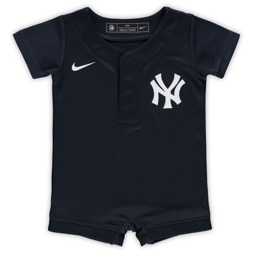 Newborn & Infant New York Yankees Nike Navy Official Jersey Romper