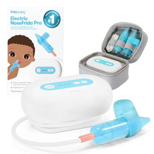 FRIDA Baby Electric Nose Pro Nasal Aspirator for Congestion