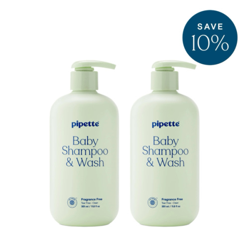 Fragrance-Free Baby Shampoo + Wash Duo