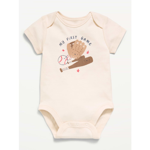 Short-Sleeve Graphic Bodysuit for Baby