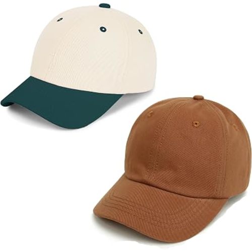 Baby Baseball Hat Toddler Baseball Cap Colorblock Cotton Girl Boy Sun Hats Adjustable Size Summer Spring Autumn for 6M-6Y