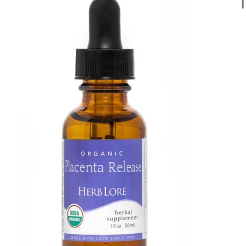 Placenta Release Tincture- 1 oz