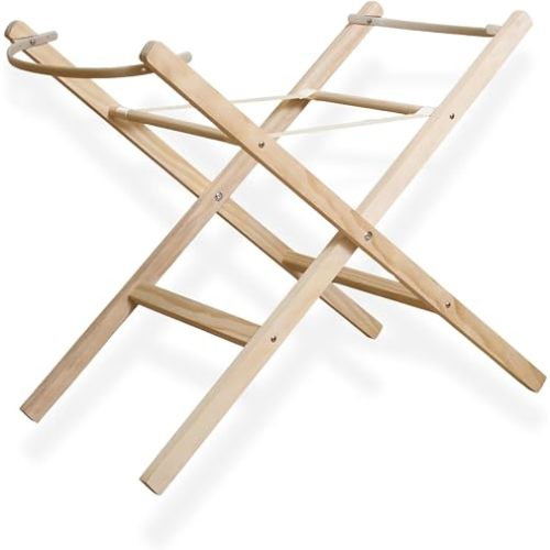 Clair de Lune Folding Moses Basket / Bassinet Stand