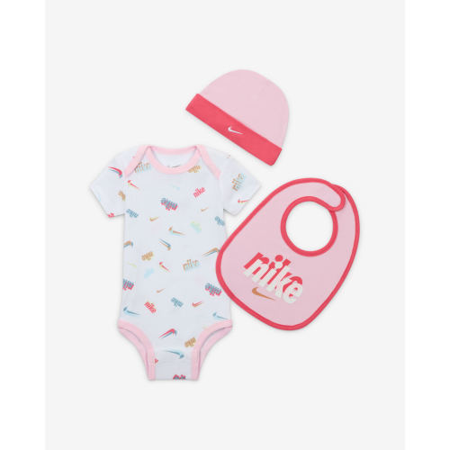 Nike Everyone From Day One Baby (0-9M) 3-Piece Bodysuit Set. Nike.com