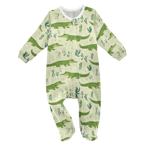 Dussdil Baby One-Piece Footies Newborn Rompers Pajamas Cotton Footed Pjs for Sleep Play Boys Girls