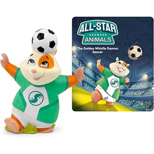 Tonies All Star Animals - The Golden Whistle Games: Soccer Audio Toy Figurine