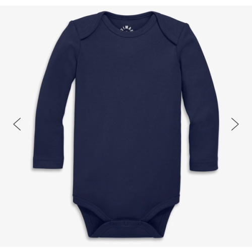 Organic long sleeve babysuit | Primary.com