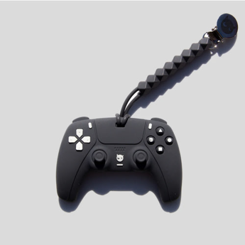 The Tiny Titan In Arctic White PS5 Video Game Teether – BabyGlitch