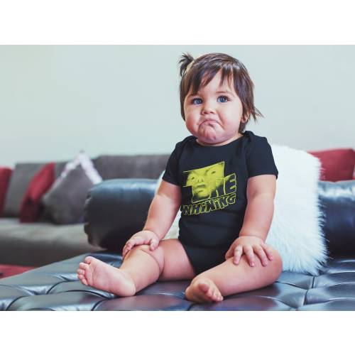 The Whining Baby Rib Bodysuit | Shining Overlook Horror Hotel Movie Goth Infant Onesie Clothing Baby Shower Childrens Gifts