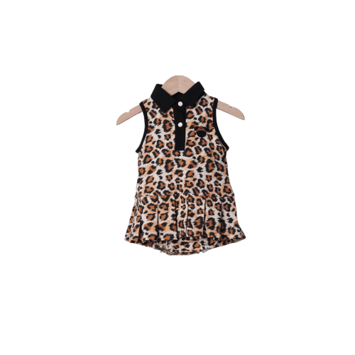 French Knot Mouse Leopard Skirted Bubble