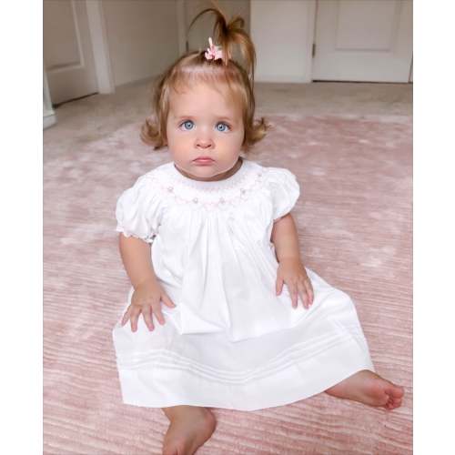 White Rose Daygown – Ella Marina Baby