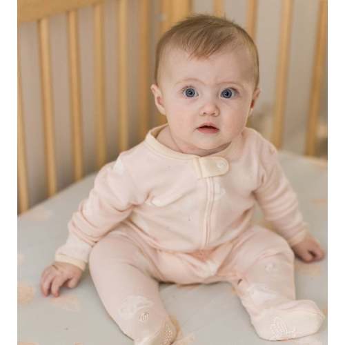 Good Night Sky Organic Cotton Sleep & Play - Ranunculus – Burt's Bees Baby