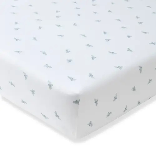Golden Bee Organic Cotton BEESNUG® Fitted Crib Sheet - Quarry